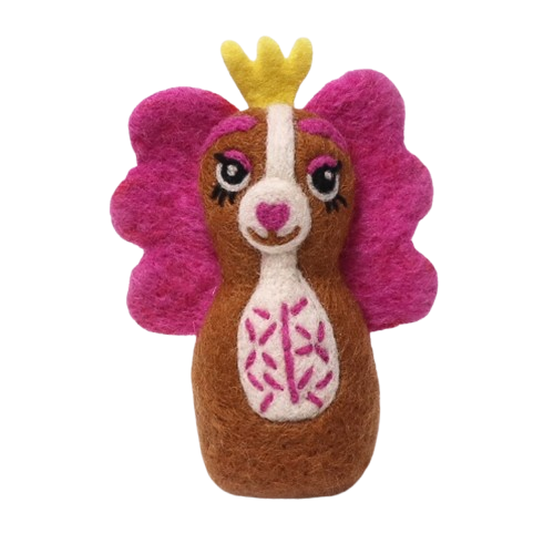 Handmade Felt Fairy Doll | Cute Fairy Girl Toy | Kawaii Plush Doll | Magical Nursery Decor | Unique Handmade Gift